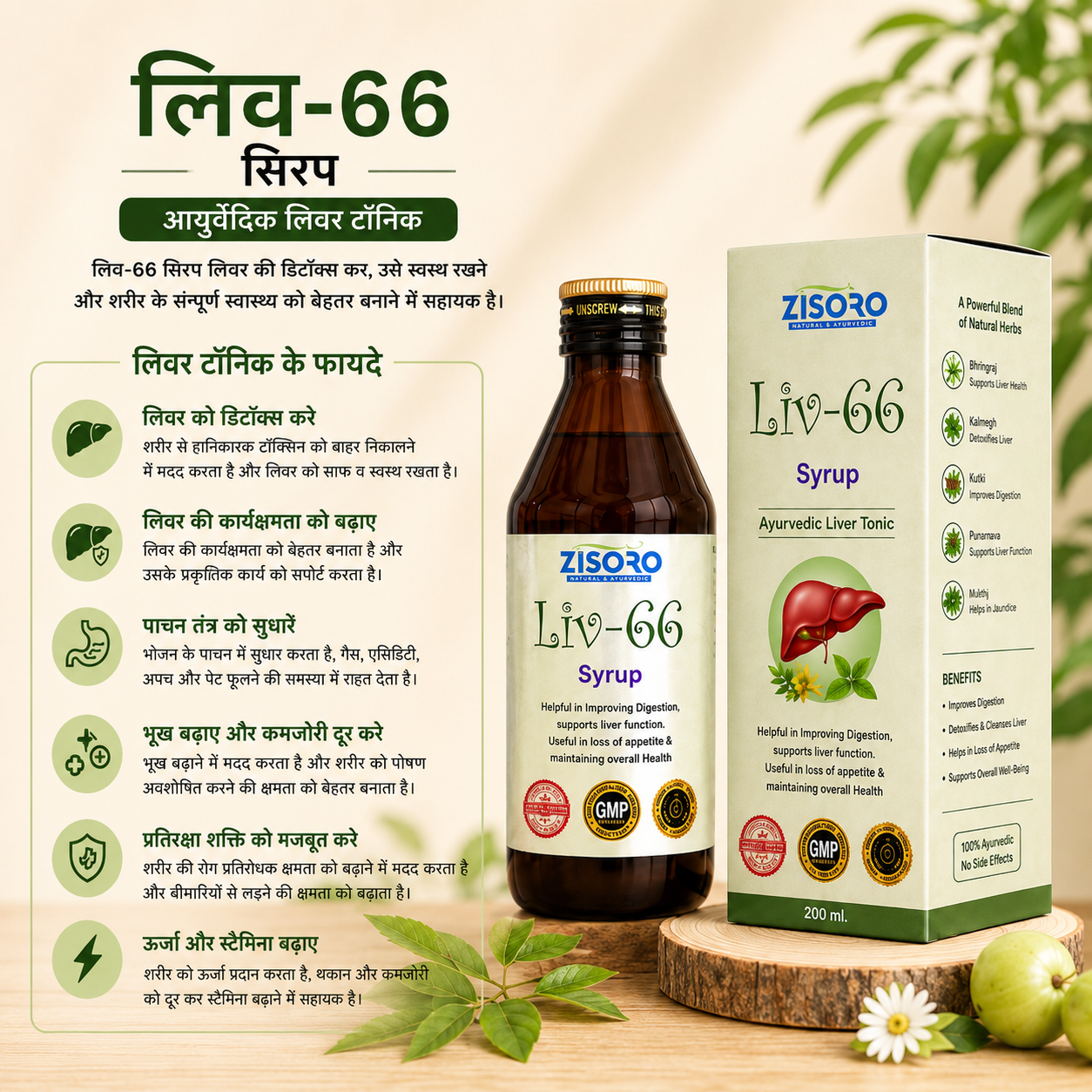 ZISORO LIV-66 Syrup - Image 2