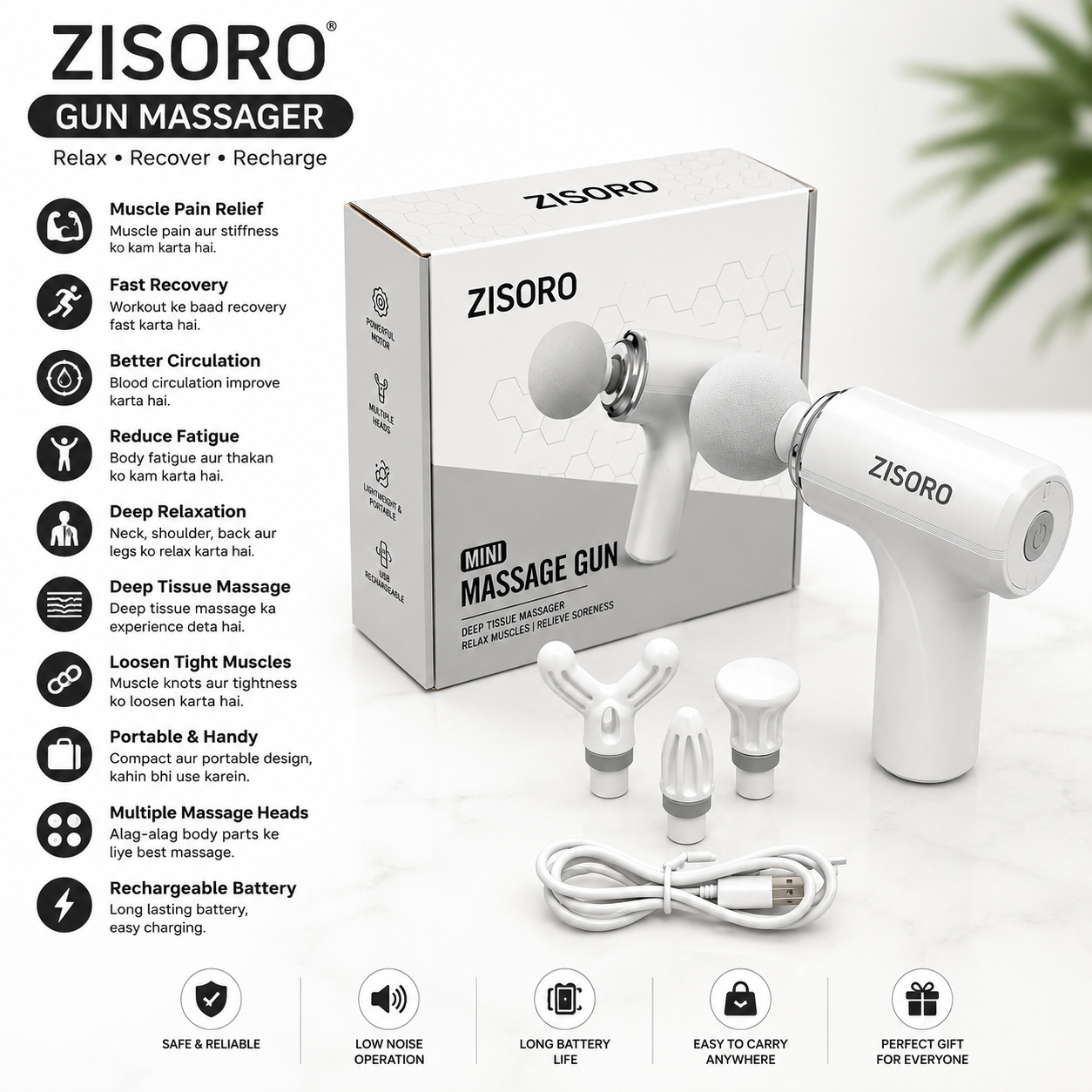 ZISORO Mini Massage Gun - Image 2