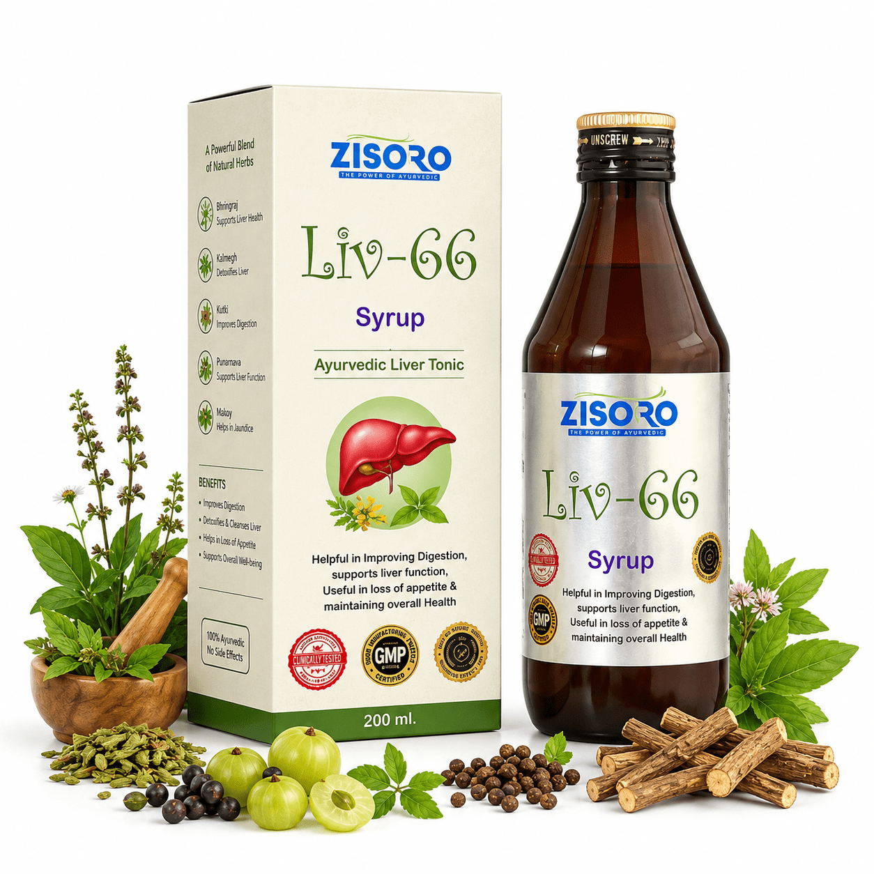 ZISORO LIV-66 Syrup